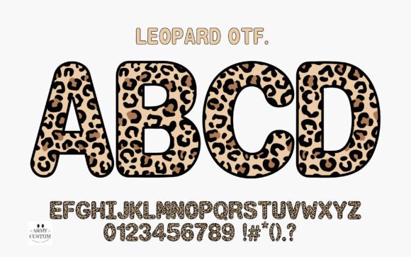 Am Leopard: A Bold Typeface for Modern Branding