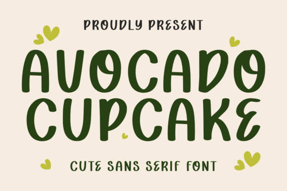 Avocado Cupcake