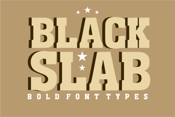 Black Slab: A Bold Serif for Editorial Impact