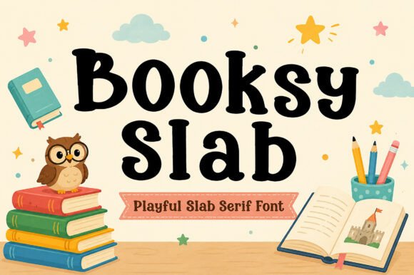 Booksy Slab: The Font That Makes Your Campaigns Pop