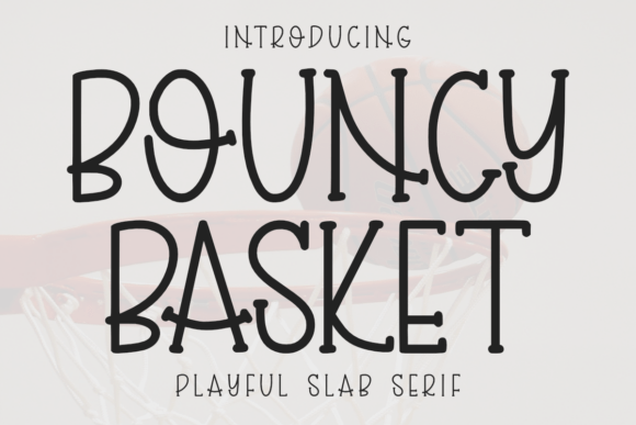 Bouncy Basket: A Playful Font for Dynamic Digital Campaigns