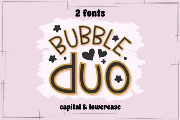 Bubble Duo Font for Playful Branding