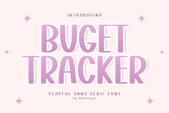Buget Tracker: A Soft Sans Serif Font for Warm Branding