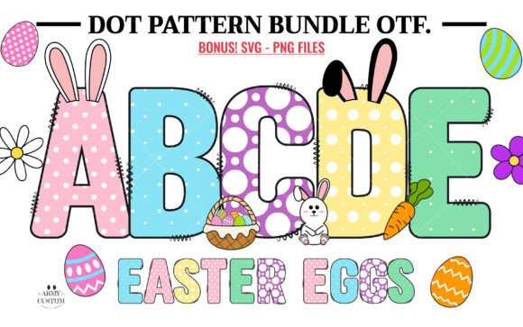 Dot Army Bundle: A Font That Speaks in Dots