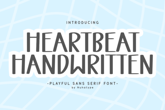 Heartbeat Handwritten: A Warm Type for Thoughtful Design