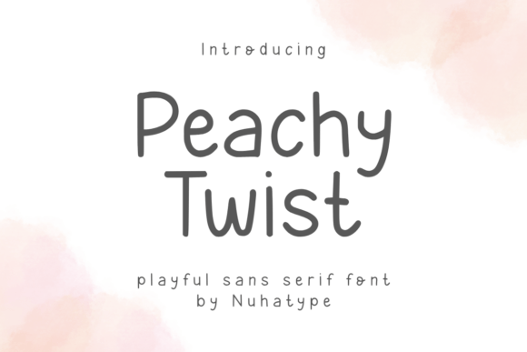 Peachy Twist: A Font for Modern Digital Storytelling