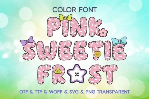 Pink Sweetie Frost: A Font for Playful Branding and Digital Impact