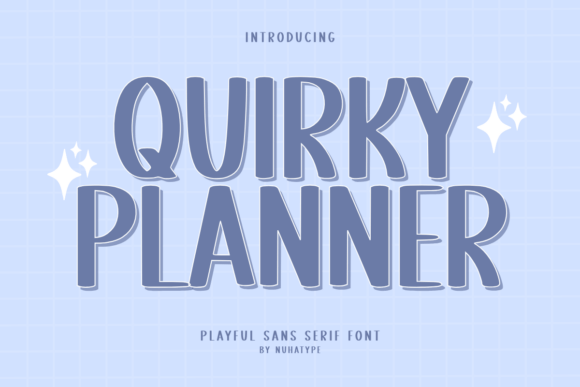 Quirky Planner: A Font That Brings Warmth to Your Brand