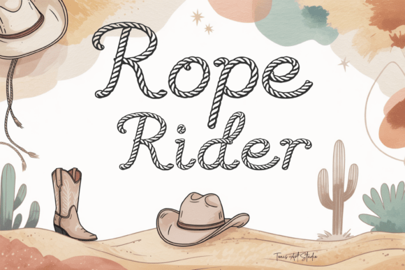 Rope Rider: A Font for Western Flair and Digital Impact