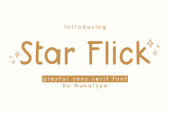 Star Flick: A Minimalist Sans Serif for Modern Web Design