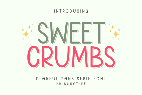 Sweet Crumbs: A Sans Serif Font for Digital Design Excellence