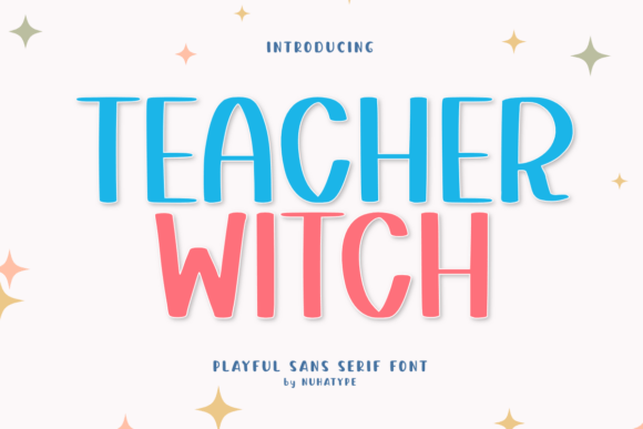 Teacher Witch Font for Engaging Digital Campaigns