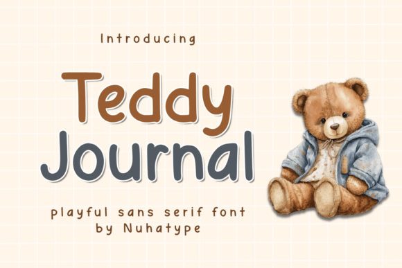 Teddy Journal: A Minimalist Sans Serif for Modern Web Design
