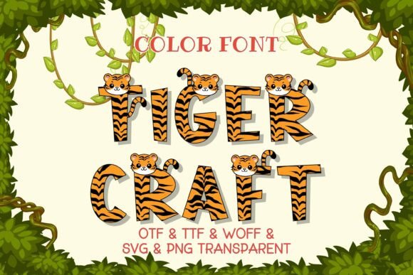 Tiger Craft: A Bold Font for Business Branding