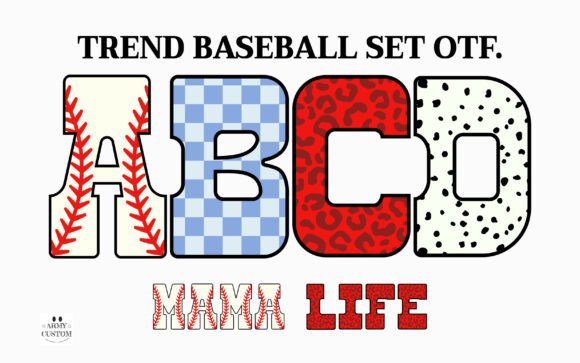 Trend Baseball Set: A Dynamic Font for Editorial Design