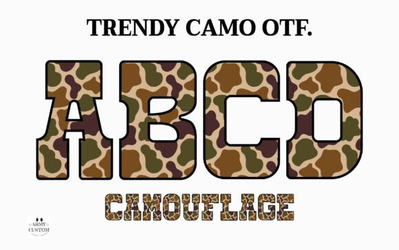 Trendy Camo: The Font That Boosted My Bakery’s Brand