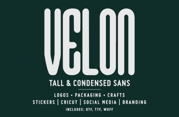 Velon: A Modern Sans Serif for Editorial Clarity and Style
