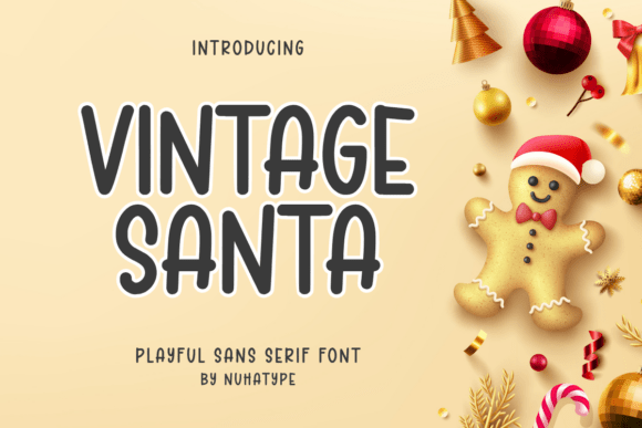 Vintage Santa: A Warm Sans Serif for Digital Design